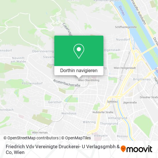Friedrich Vdv Vereinigte Druckerei- U Verlagsgmbh & Co Karte