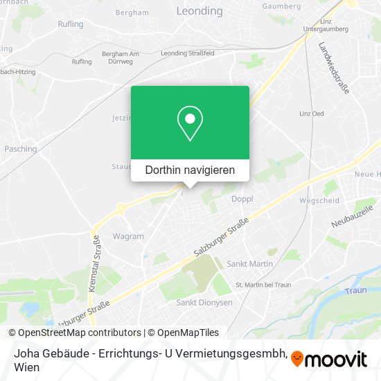 Joha Gebäude - Errichtungs- U Vermietungsgesmbh Karte