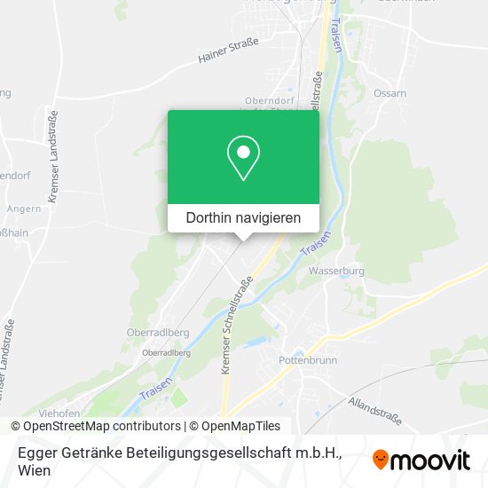 Egger Getränke Beteiligungsgesellschaft m.b.H. Karte