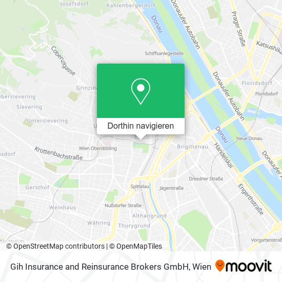 Gih Insurance and Reinsurance Brokers GmbH Karte
