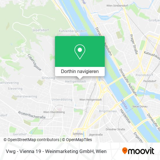Vwg - Vienna 19 - Weinmarketing GmbH Karte