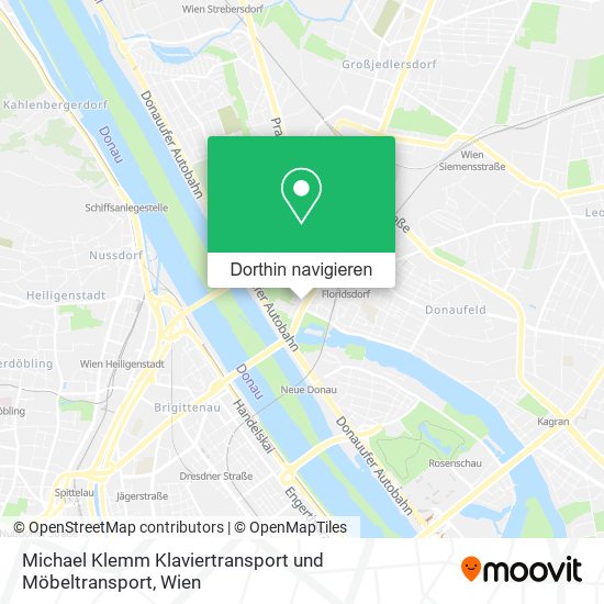 Michael Klemm Klaviertransport und Möbeltransport Karte