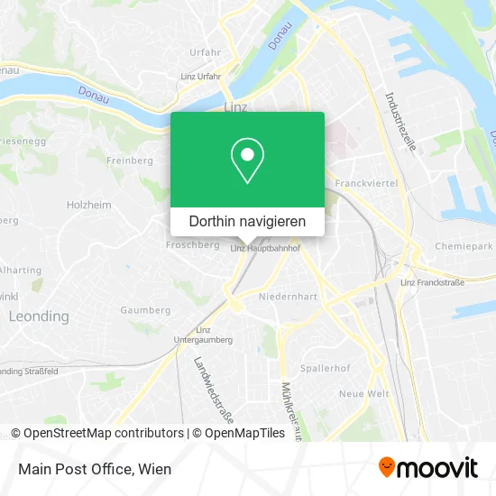 Main Post Office Karte