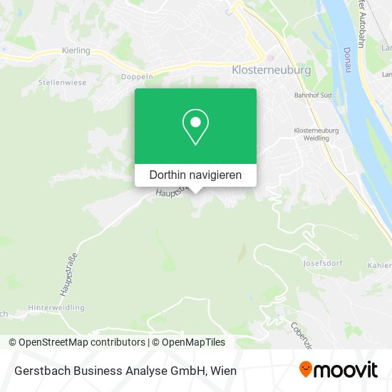 Gerstbach Business Analyse GmbH Karte