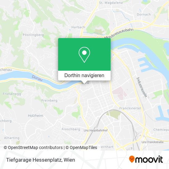 Tiefgarage Hessenplatz Karte
