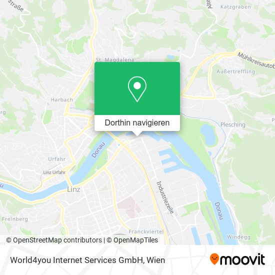 World4you Internet Services GmbH Karte