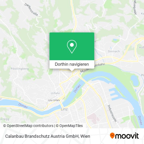Calanbau Brandschutz Austria GmbH Karte