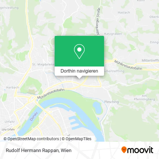 Rudolf Hermann Rappan Karte