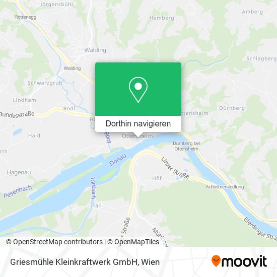 Griesmühle Kleinkraftwerk GmbH Karte