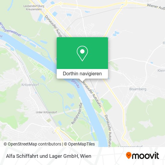 Alfa Schiffahrt und Lager GmbH Karte