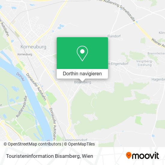 Touristeninformation Bisamberg Karte