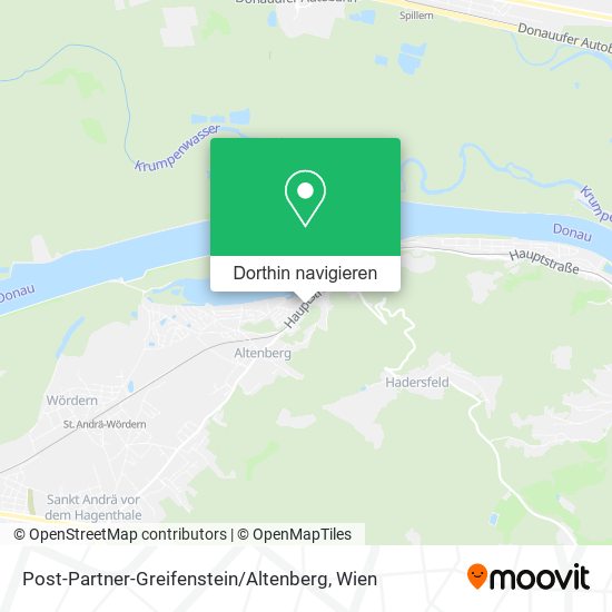 Post-Partner-Greifenstein / Altenberg Karte