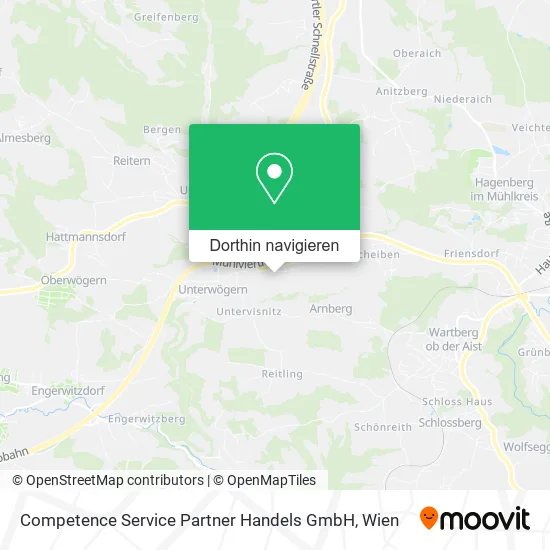 Competence Service Partner Handels GmbH Karte