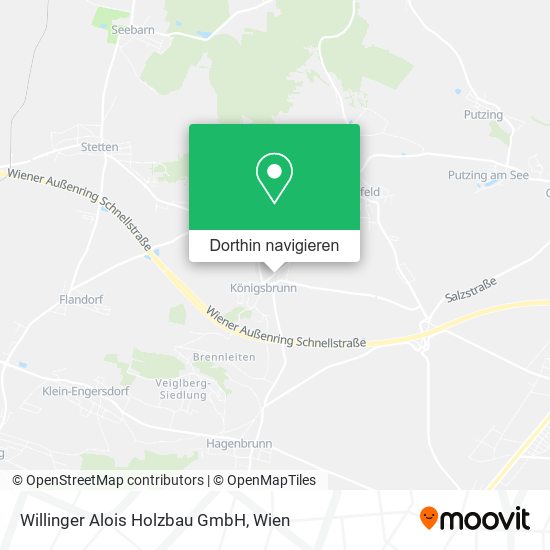 Willinger Alois Holzbau GmbH Karte