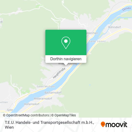 T.E.U. Handels- und Transportgesellschaft m.b.H. Karte
