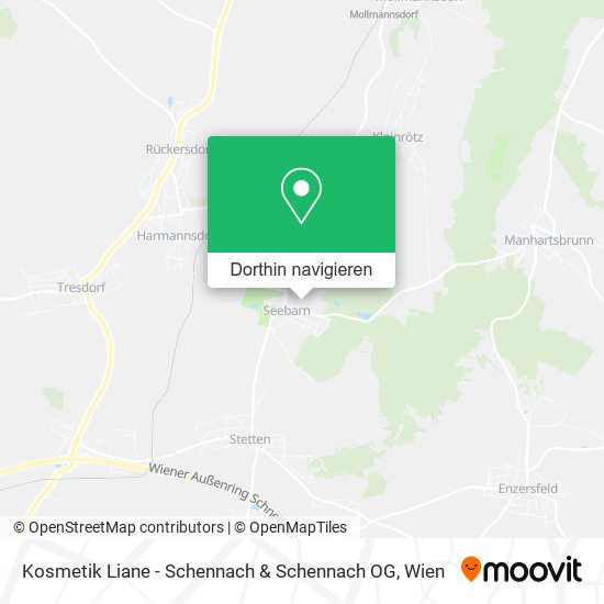 Kosmetik Liane - Schennach & Schennach OG Karte