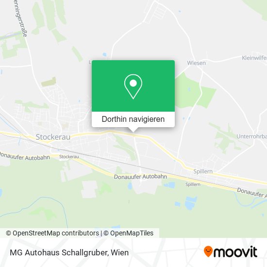 MG Autohaus Schallgruber Karte