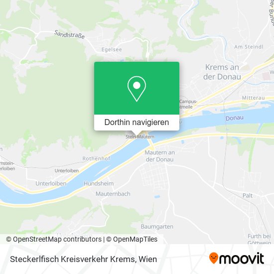Steckerlfisch Kreisverkehr Krems Karte