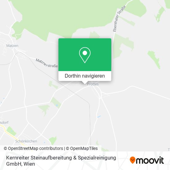 Kernreiter Steinaufbereitung & Spezialreinigung GmbH Karte