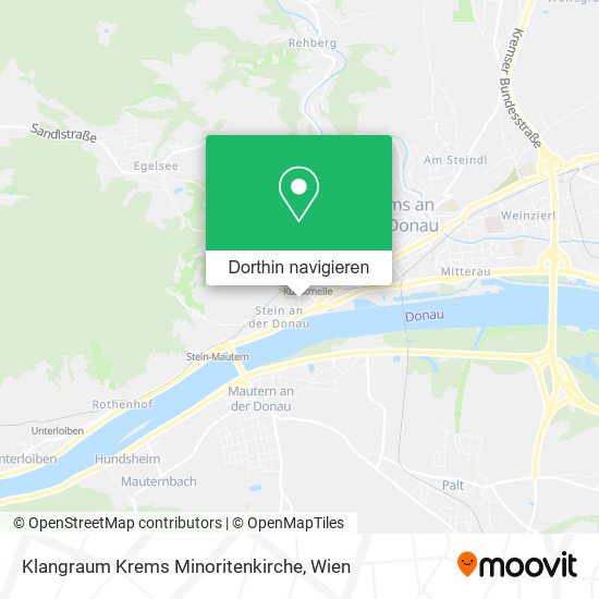 Klangraum Krems Minoritenkirche Karte