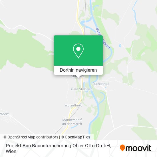 Projekt Bau Bauunternehmung Ohler Otto GmbH Karte