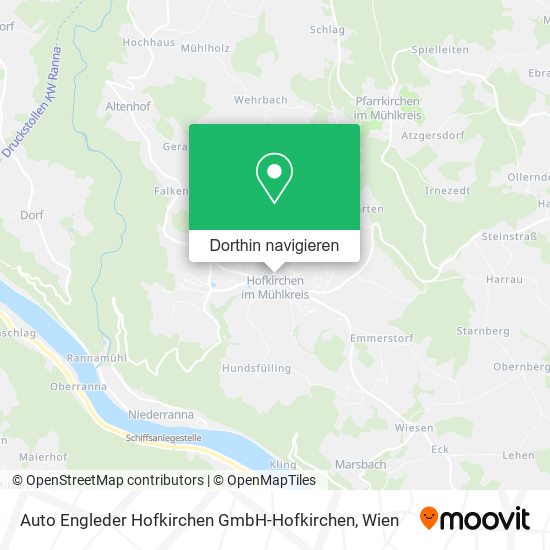 Auto Engleder Hofkirchen GmbH-Hofkirchen Karte