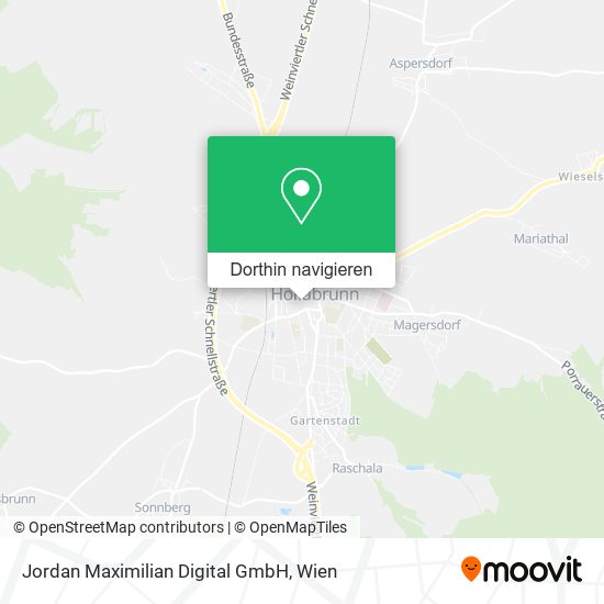 Jordan Maximilian Digital GmbH Karte
