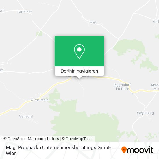 Mag. Prochazka Unternehmensberatungs GmbH Karte
