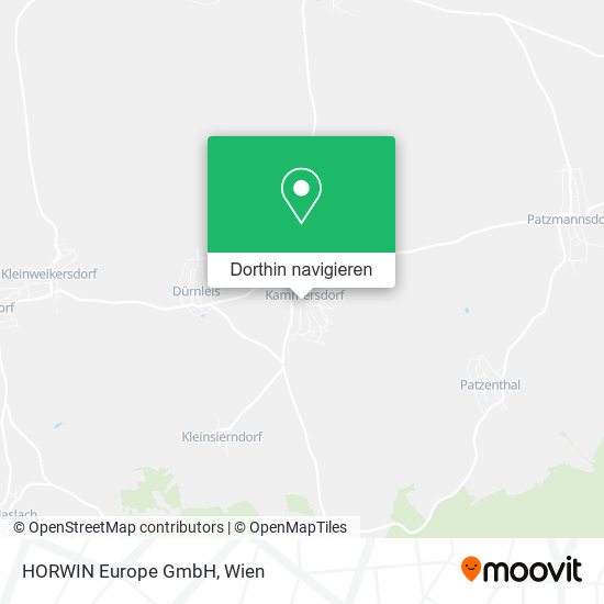 HORWIN Europe GmbH Karte