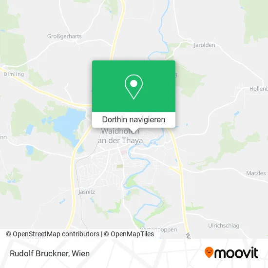 Rudolf Bruckner Karte