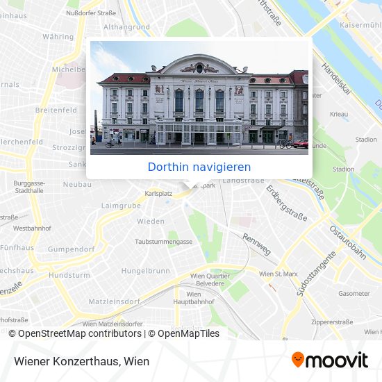Wiener Konzerthaus Karte