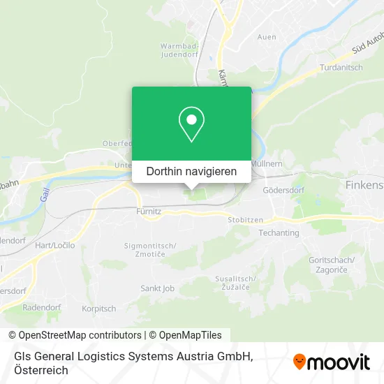 Gls General Logistics Systems Austria GmbH Karte