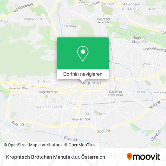 Kropfitsch Brötchen Manufaktur Karte