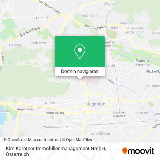 Kim Kärntner Immobilienmanagement GmbH Karte