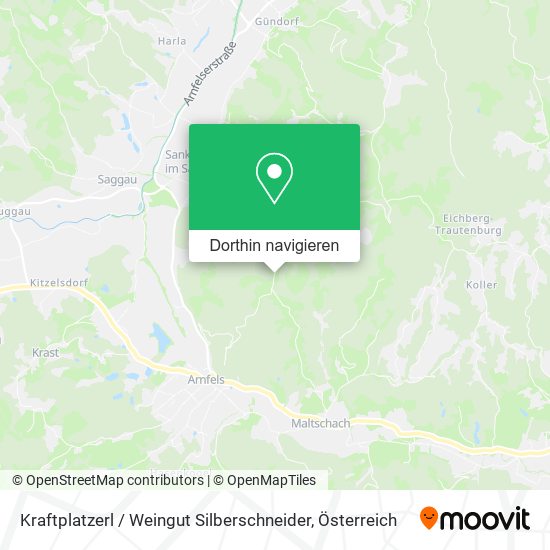 Kraftplatzerl / Weingut Silberschneider Karte