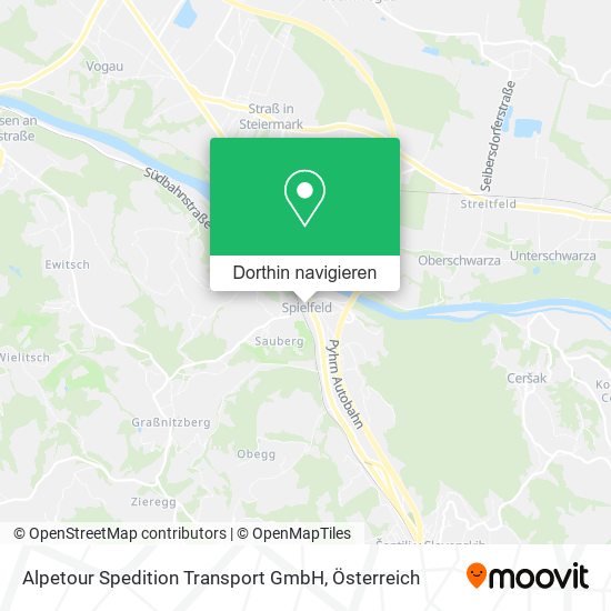 Alpetour Spedition Transport GmbH Karte