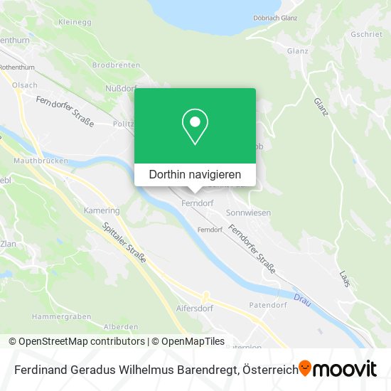 Ferdinand Geradus Wilhelmus Barendregt Karte