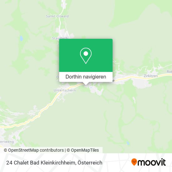 24 Chalet Bad Kleinkirchheim Karte