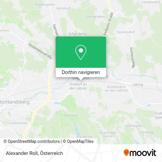 Alexander Roll Karte