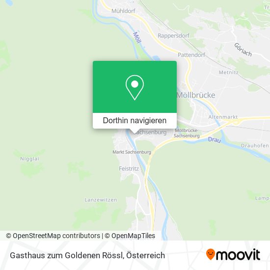 Gasthaus zum Goldenen Rössl Karte