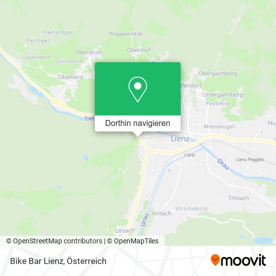 Bike Bar Lienz Karte