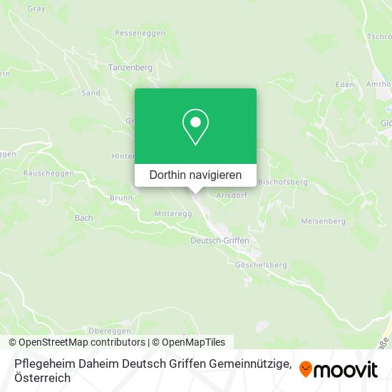 Pflegeheim Daheim Deutsch Griffen Gemeinnützige Karte