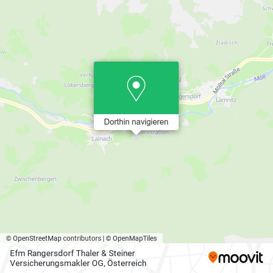 Efm Rangersdorf Thaler & Steiner Versicherungsmakler OG Karte