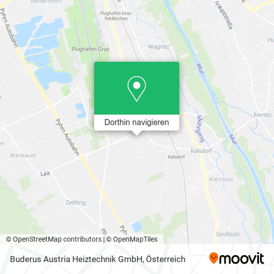 Buderus Austria Heiztechnik GmbH Karte