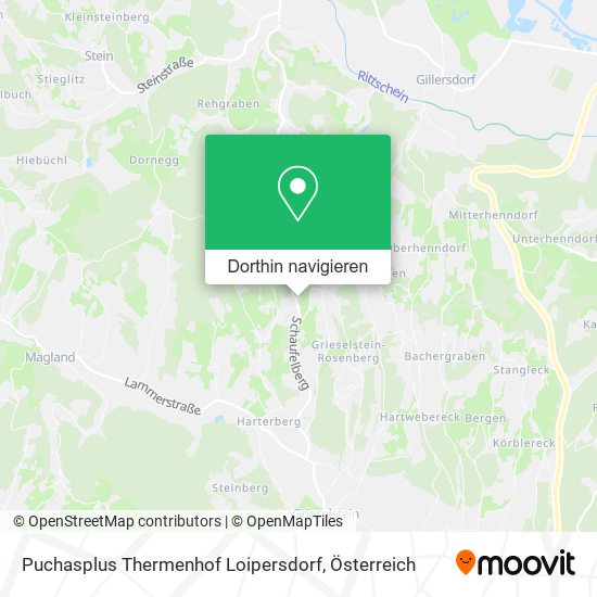 Puchasplus Thermenhof Loipersdorf Karte