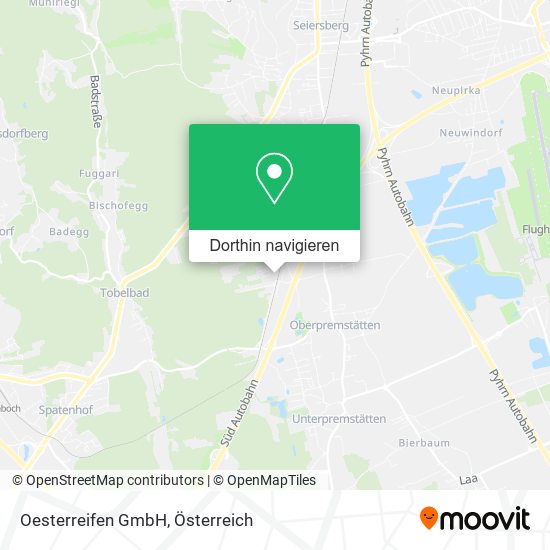 Oesterreifen GmbH Karte