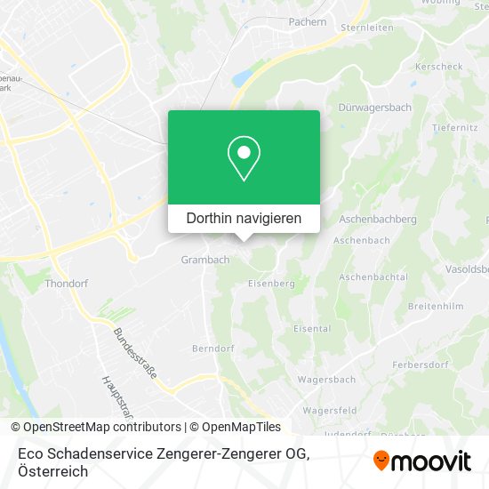 Eco Schadenservice Zengerer-Zengerer OG Karte