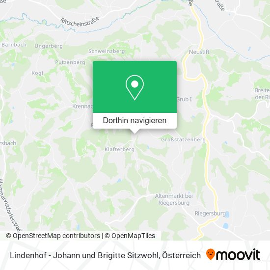 Lindenhof - Johann und Brigitte Sitzwohl Karte