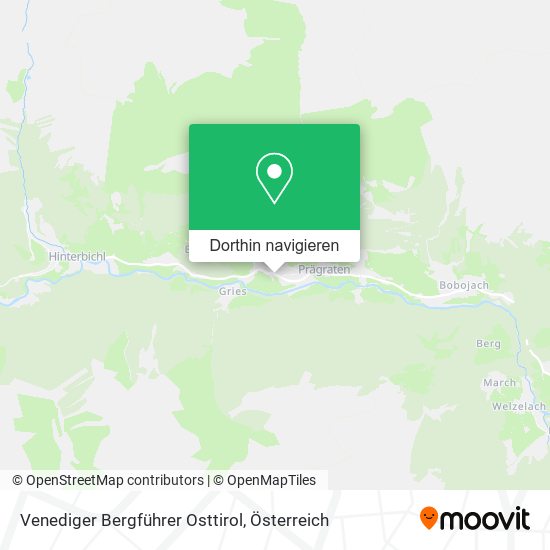 Venediger Bergführer Osttirol Karte