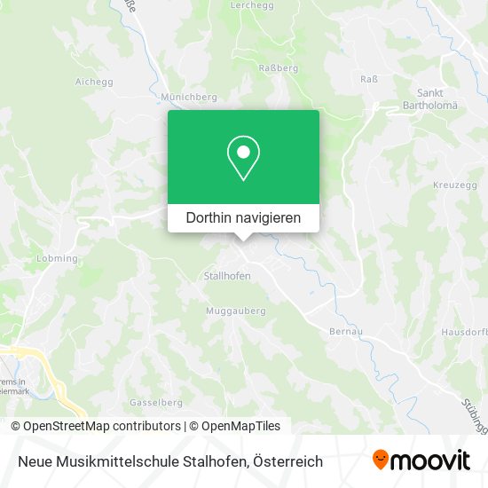 Neue Musikmittelschule Stalhofen Karte